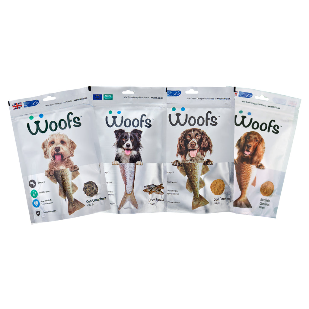 Mixed New Treat Trial (4 pouches) - WOOFS